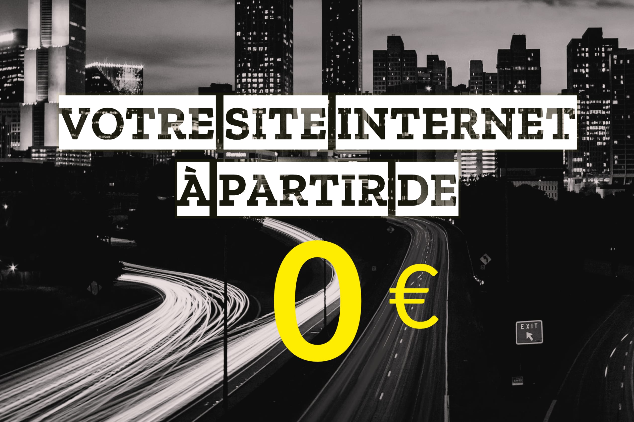 site internet à partir de 0 euro