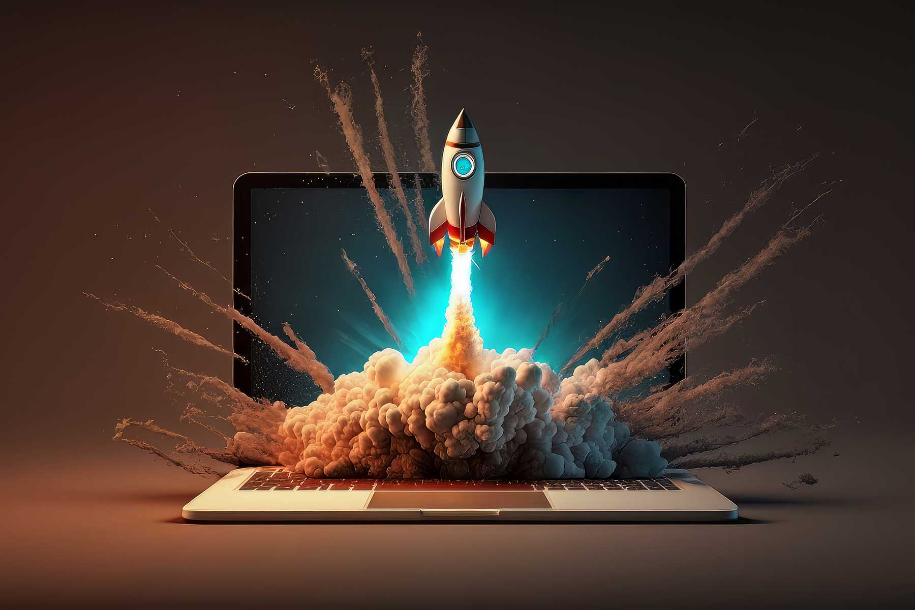 Stratégies clés pour améliorer votre business en ligne en 2024, mettant en avant l'importance des réseaux sociaux et d'Internet